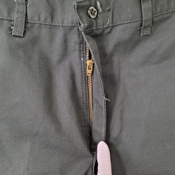 Vintage Y2K RedKap Cargo Shorts 30x9 Black - Picture 7 of 16